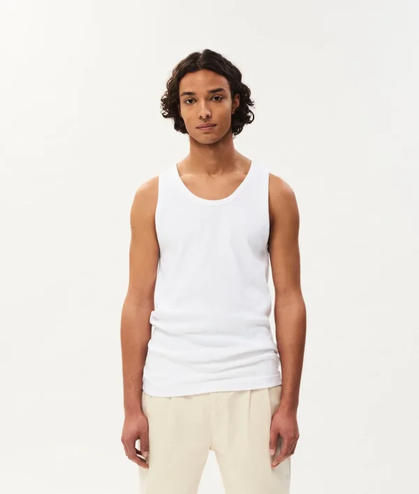 10DAYS Aiden Rib Jersey Singlet