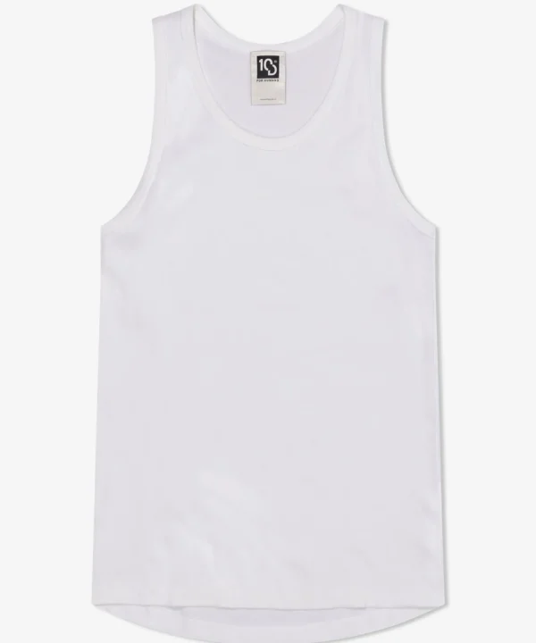 10DAYS Aiden Rib Jersey Singlet