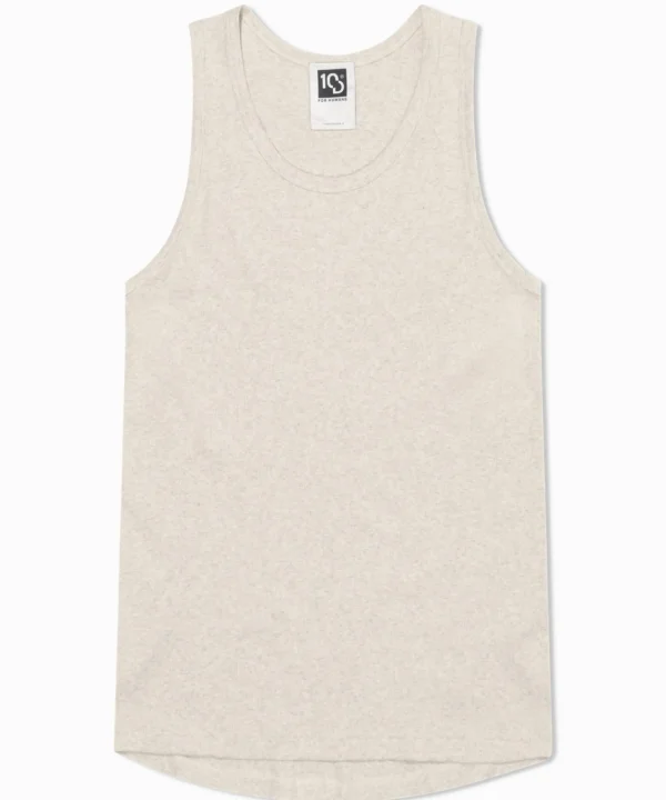 10DAYS Aiden Rib Jersey Singlet