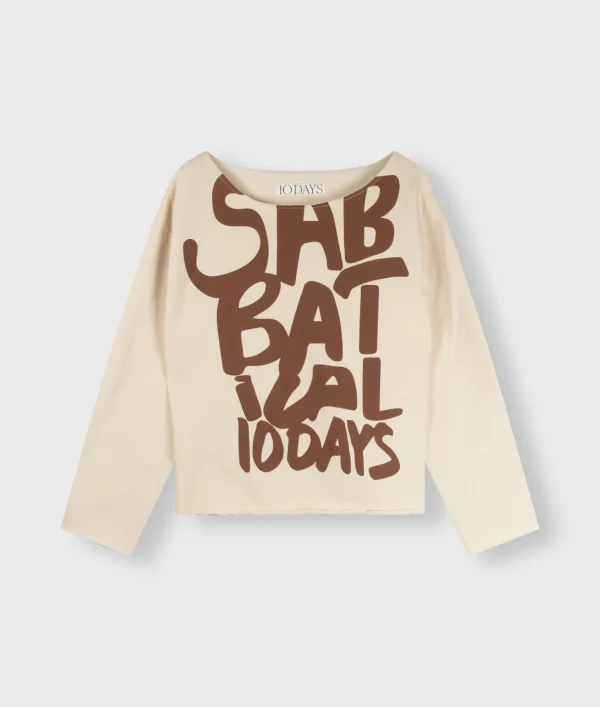 10DAYS B Neck Sweater Sabbatical