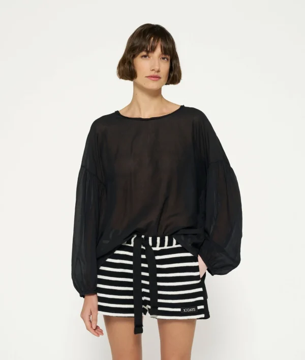 10DAYS Balloon Sleeve Blouse