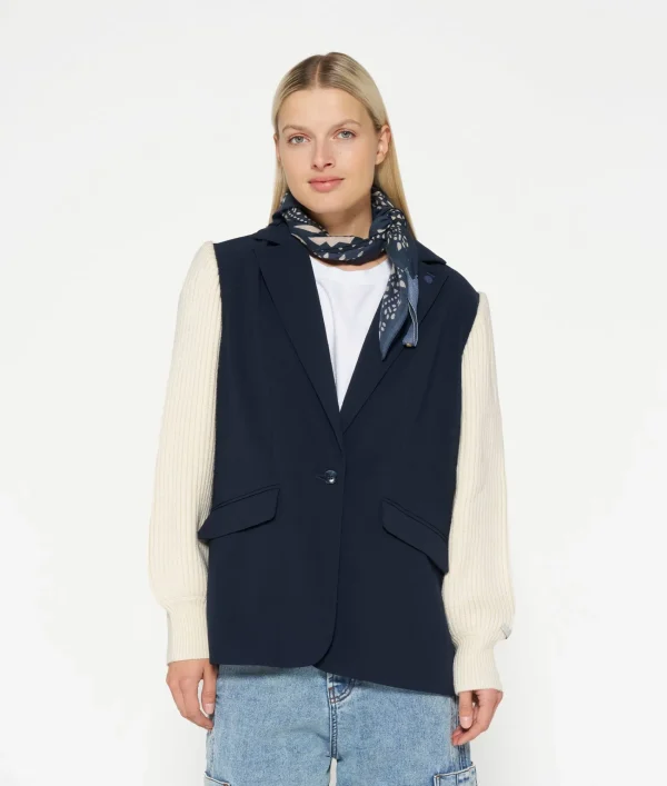10DAYS Blazer Knit Sleeve