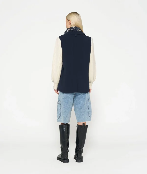 10DAYS Blazer Knit Sleeve