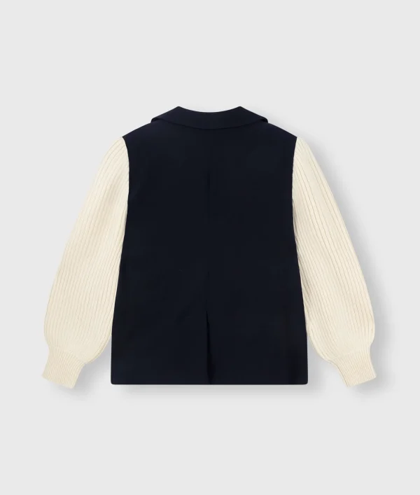 10DAYS Blazer Knit Sleeve