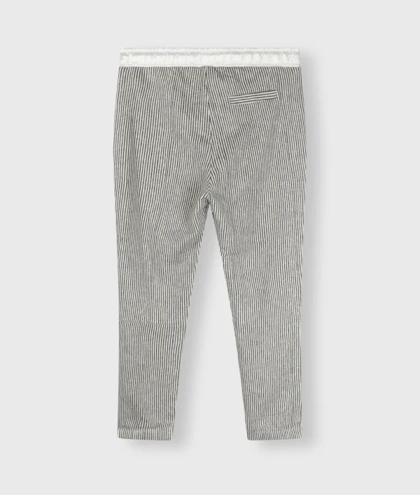 10DAYS Cropped Jogger Denim Stripe