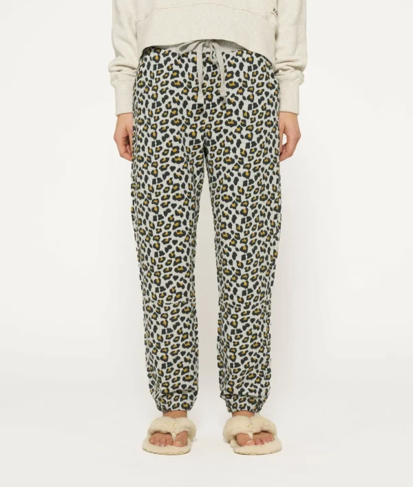 10DAYS Cropped Jogger Leopard