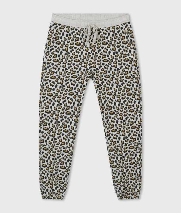 10DAYS Cropped Jogger Leopard