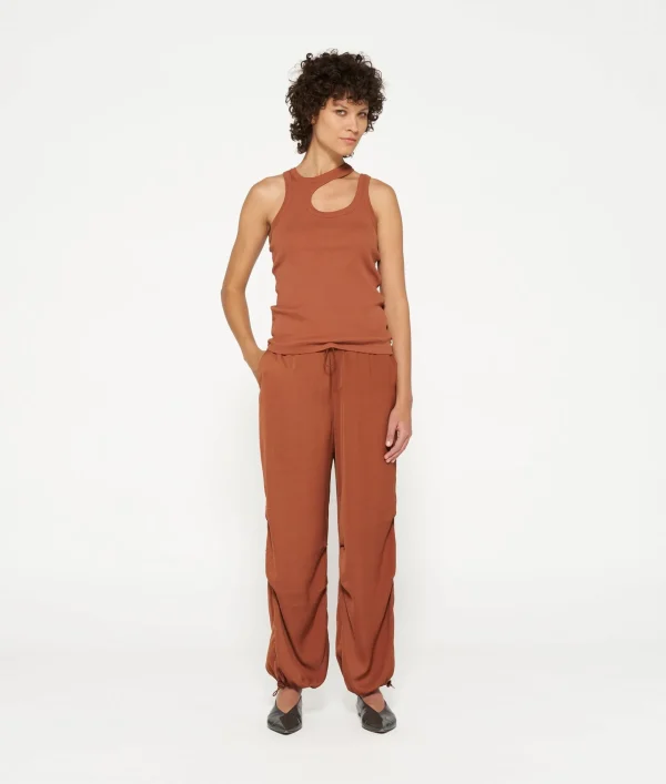 10DAYS Cut Out Tank Top Rib