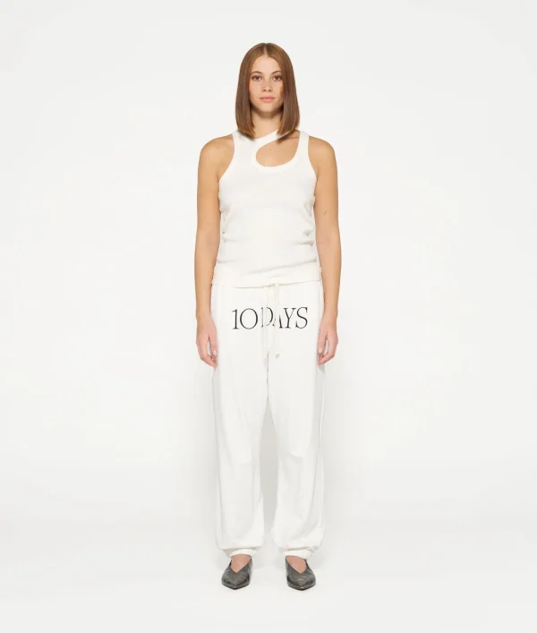 10DAYS Cut Out Tank Top Rib