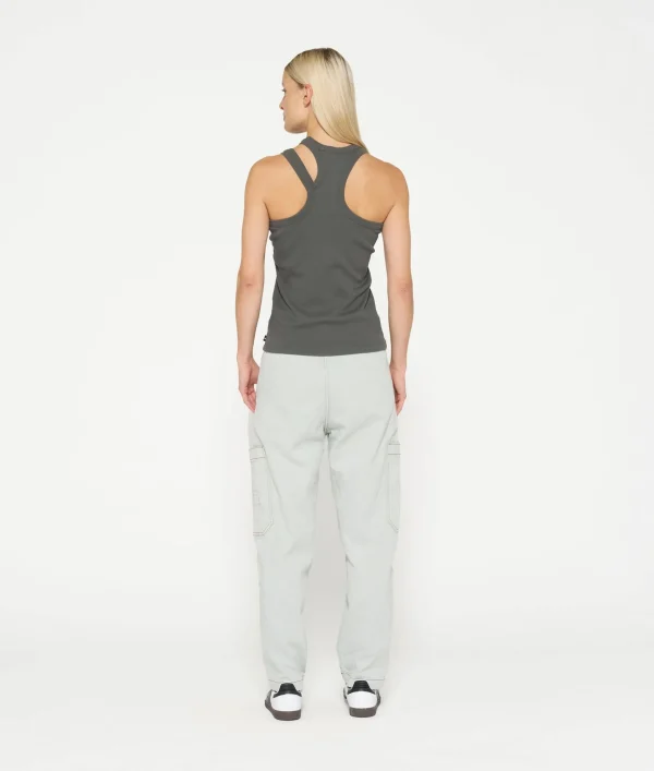 10DAYS Cut Out Tank Top Rib