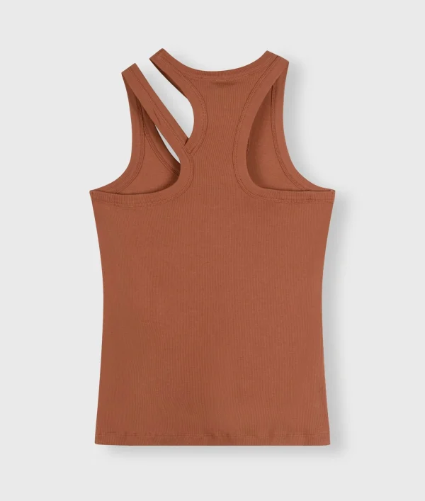 10DAYS Cut Out Tank Top Rib