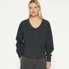 10DAYS Double V-Neck Sweat