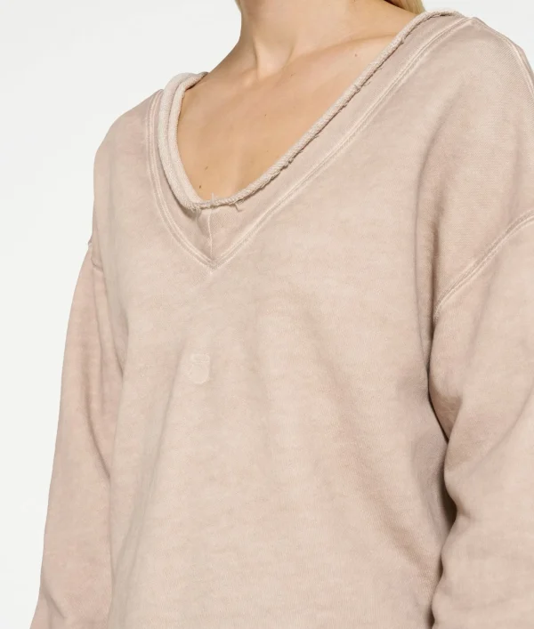 10DAYS Double V-Neck Sweat