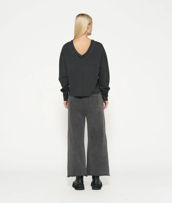 10DAYS Double V-Neck Sweat