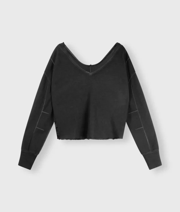 10DAYS Double V-Neck Sweat