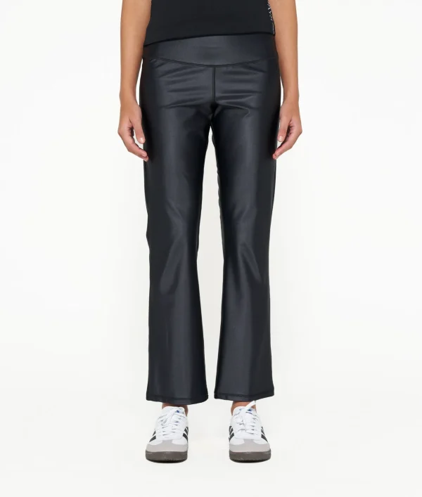 10DAYS Flared Shiny Yoga Leggings