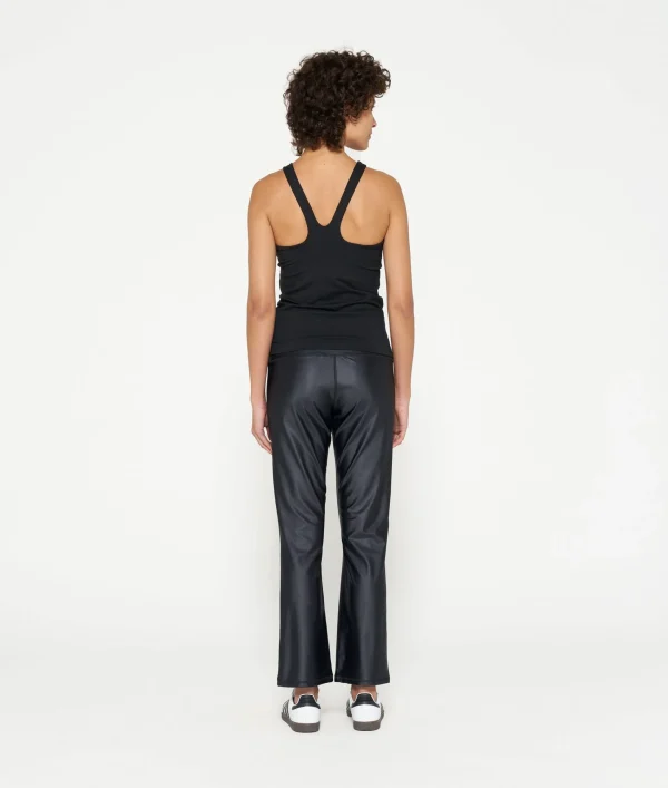 10DAYS Flared Shiny Yoga Leggings