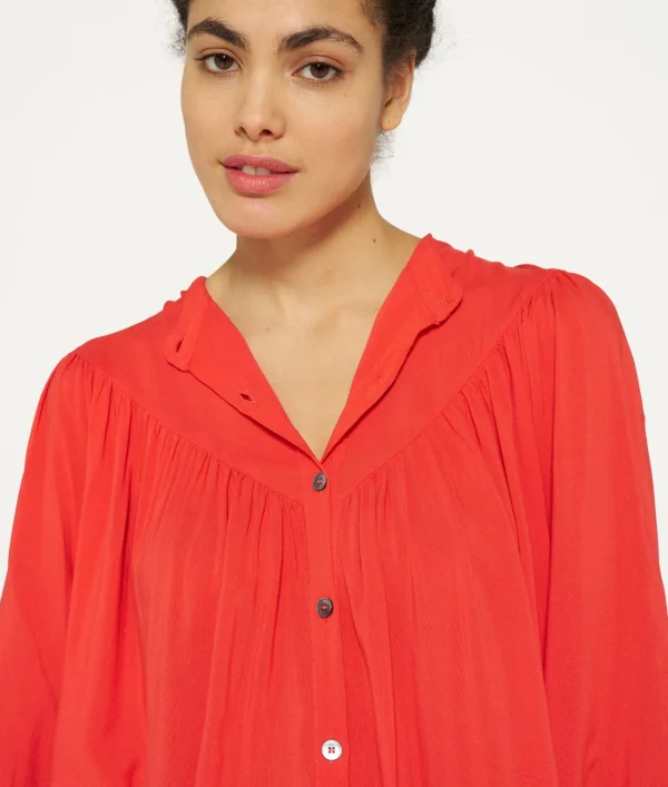 10DAYS Flowy Pleated Blouse