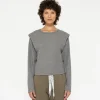 10DAYS Folded Shoulder Sweater