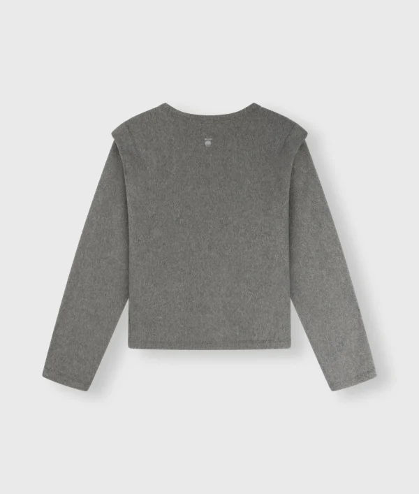 10DAYS Folded Shoulder Sweater