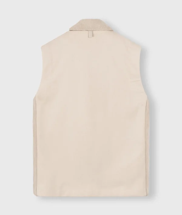 10DAYS Hairy Sleeveless Blazer