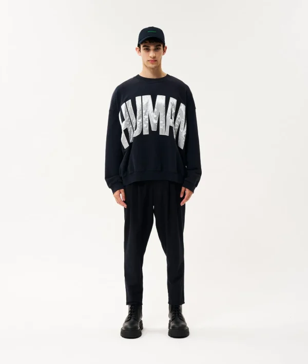 10DAYS Human Fleece Sweater