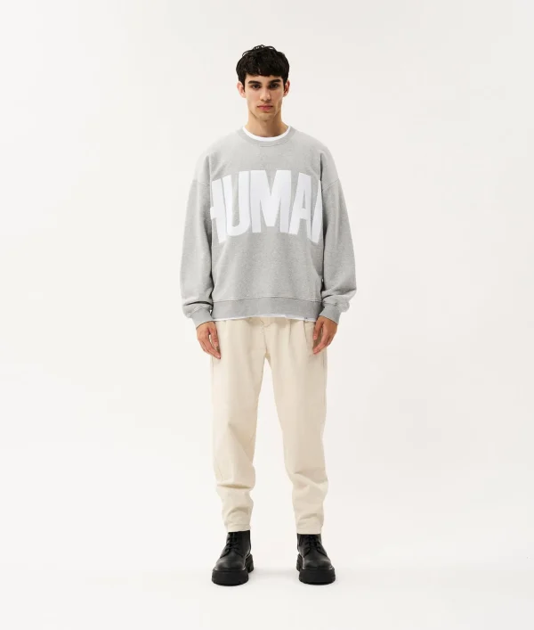 10DAYS Human Fleece Sweater