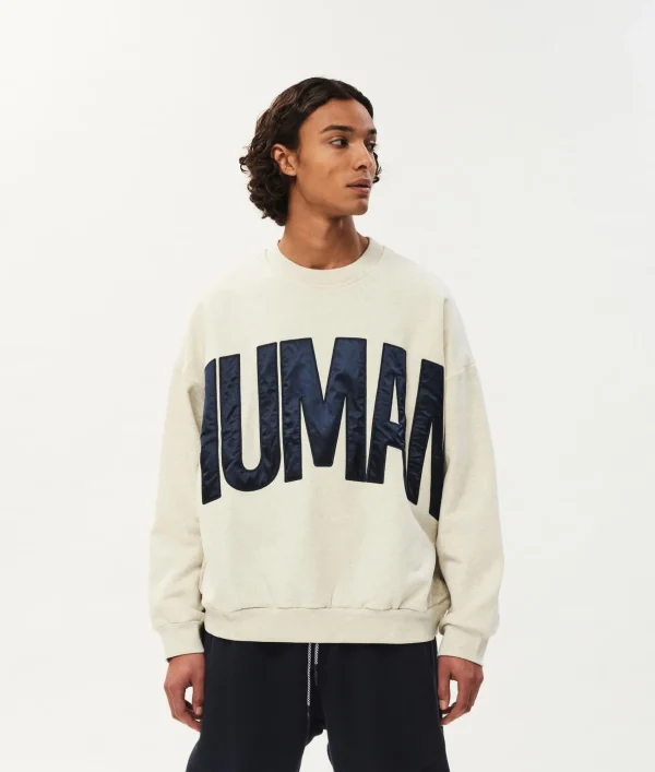 10DAYS Human Fleece Sweater