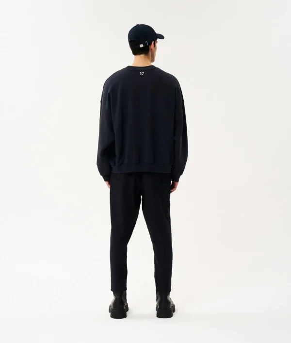 10DAYS Human Fleece Sweater