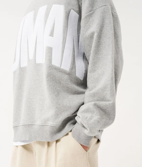 10DAYS Human Fleece Sweater