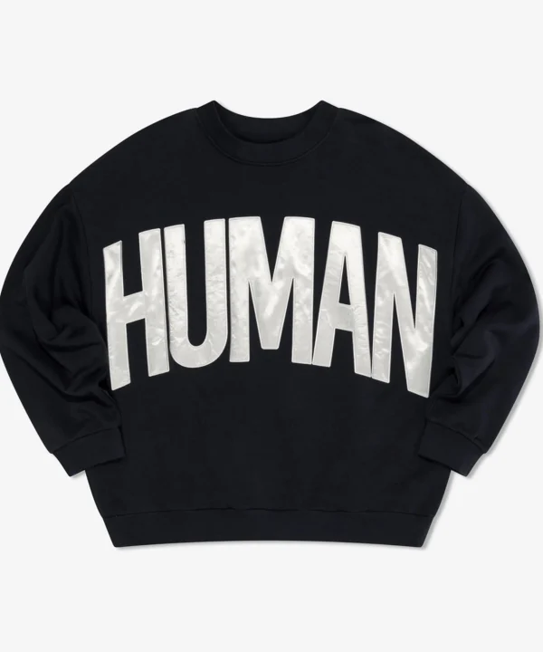 10DAYS Human Fleece Sweater