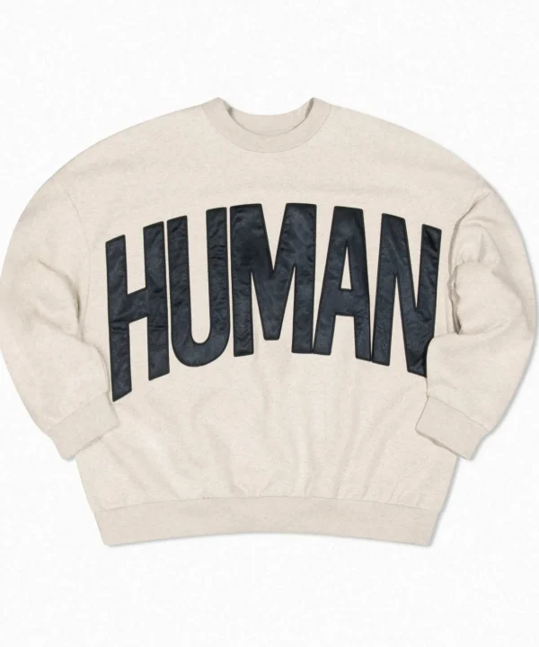 10DAYS Human Fleece Sweater