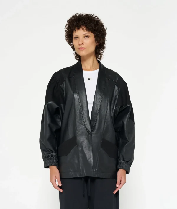 10DAYS Leather Workwear Jacket