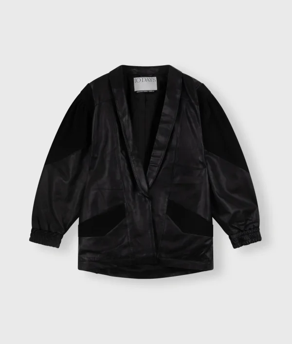 10DAYS Leather Workwear Jacket