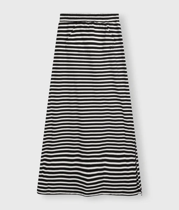 10DAYS Long Skirt Stripes