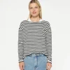 10DAYS Longsleeve Tee Linen Stripes