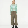 10DAYS Mesh Tee Stripe