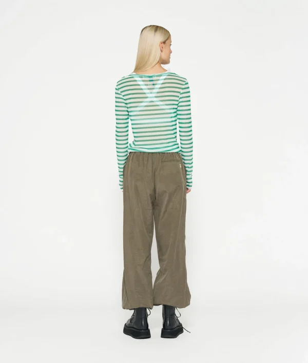 10DAYS Mesh Tee Stripe