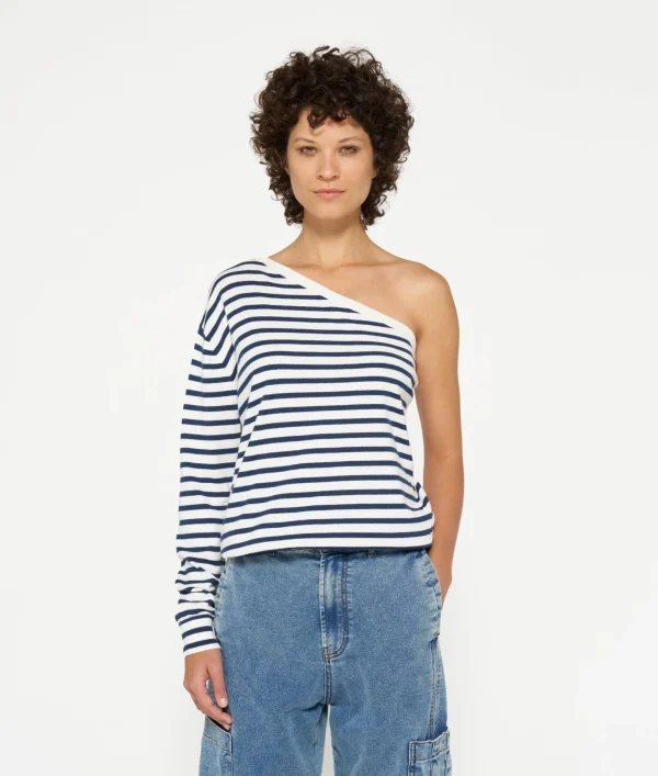10DAYS One Shoulder Knit Top