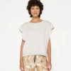 10DAYS Padded Shoulder Knit Top
