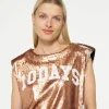 10DAYS Padded Top Sequins