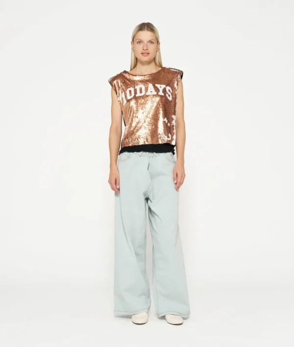 10DAYS Padded Top Sequins