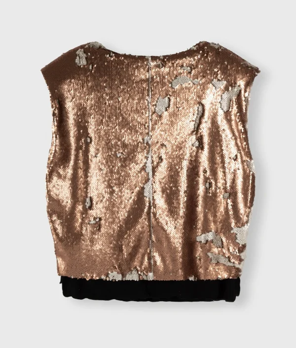 10DAYS Padded Top Sequins