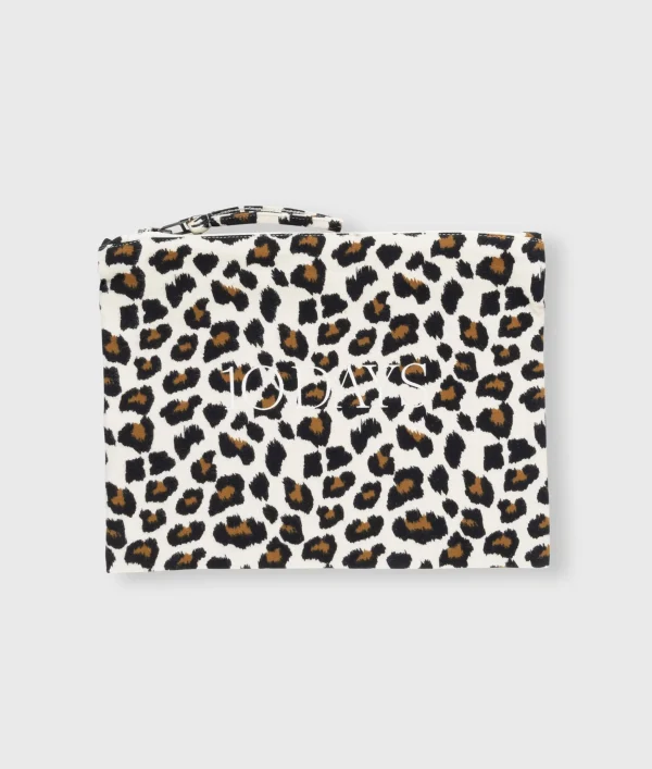 10DAYS Pouch Fleece Leopard