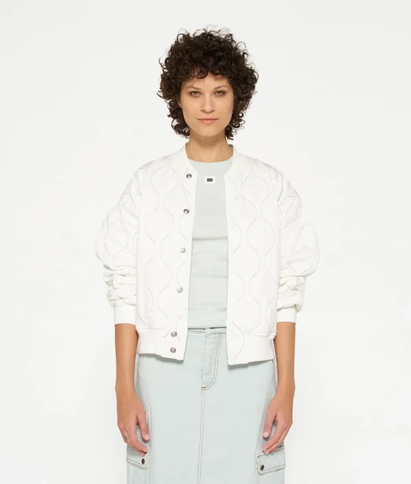 10DAYS Quilted Bomber Jacket