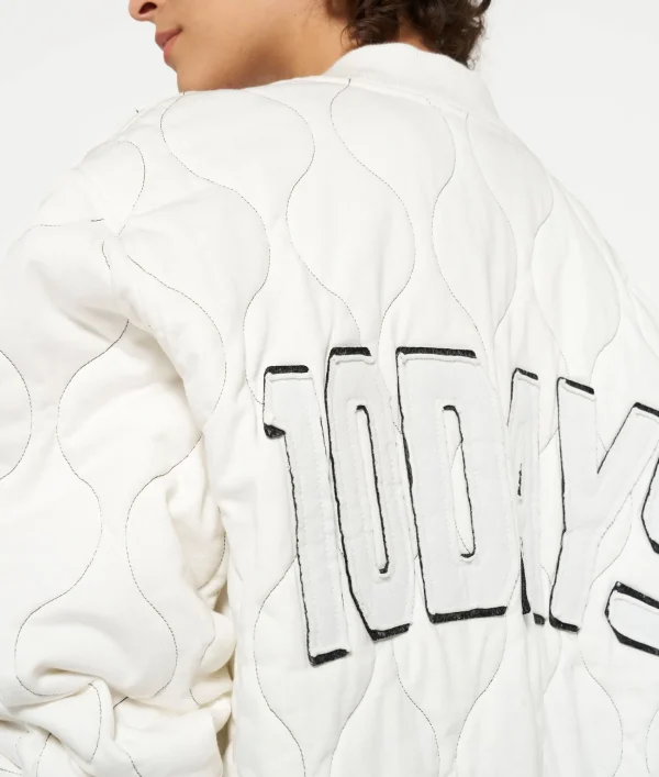 10DAYS Quilted Bomber Jacket