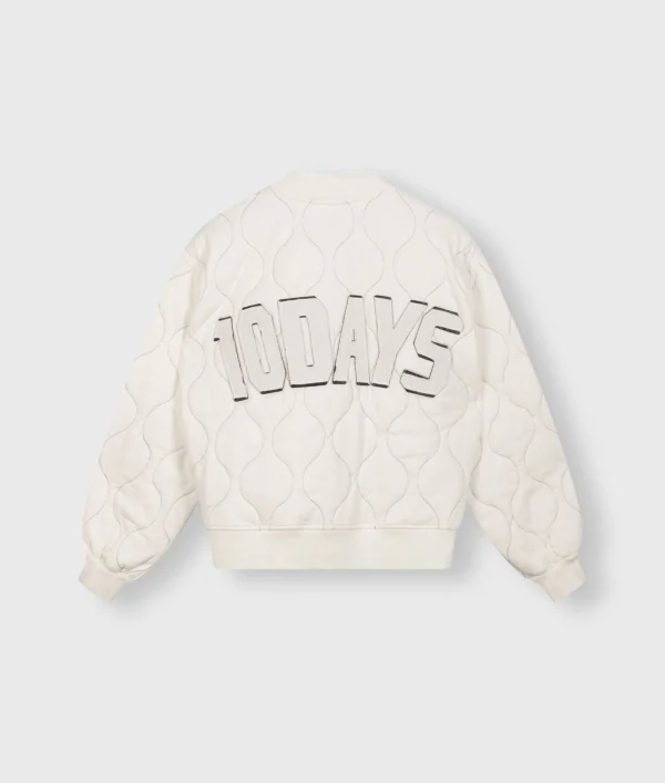 10DAYS Quilted Bomber Jacket