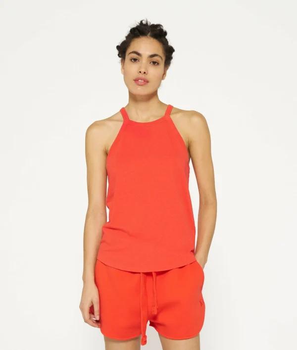 10DAYS Racer Top Linen Cotton