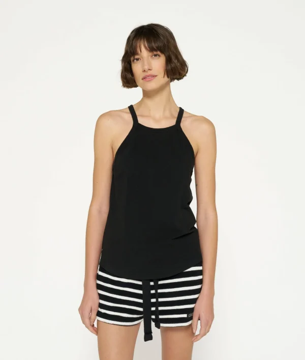 10DAYS Racer Top Linen Cotton