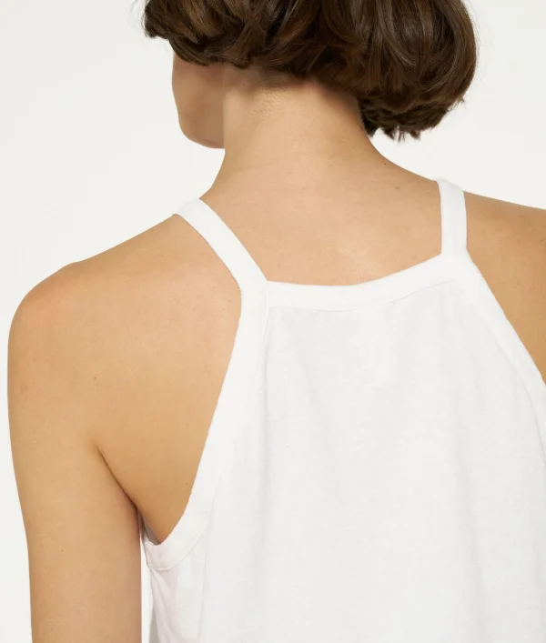 10DAYS Racer Top Linen Cotton